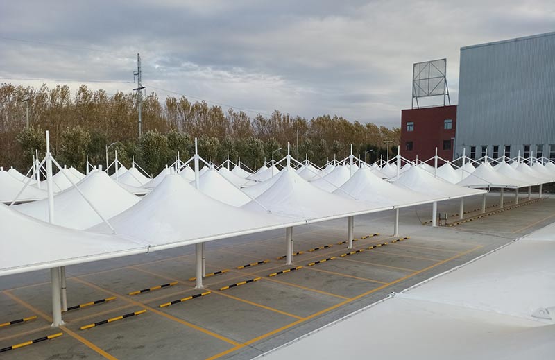 北京景觀膜結構停車棚 北京景觀膜結構停車棚